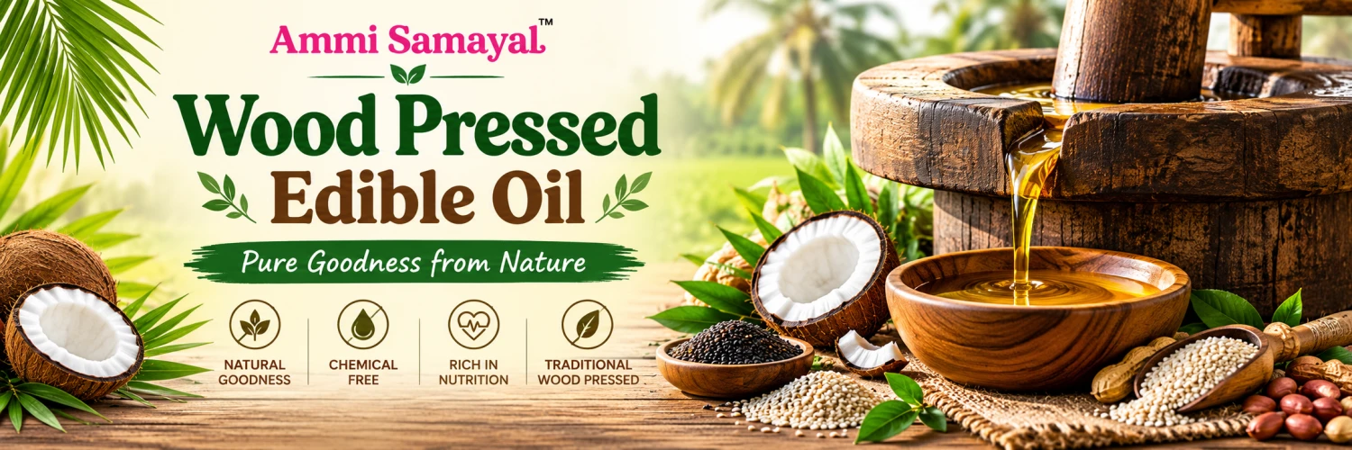 Wood pressed Edible oil