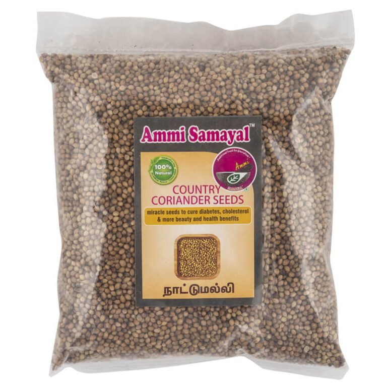 Country Coriander seeds (Nattu malli) 200g Ammisamayal Healthy Food