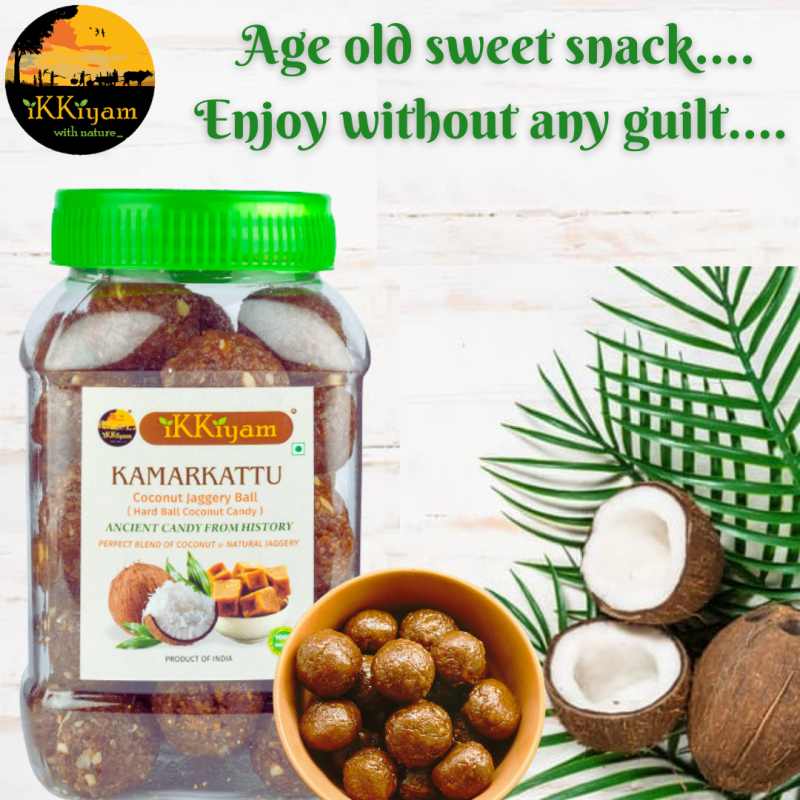 Kamarkattu (coconut jaggery balls) 200g - Image 3