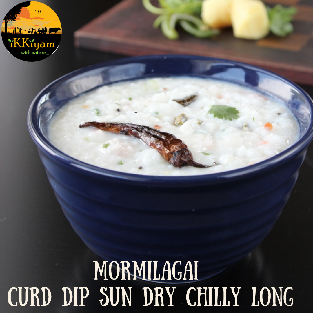 Curd dip sundried chilly (Mormilagai) LONG chilly - Image 4