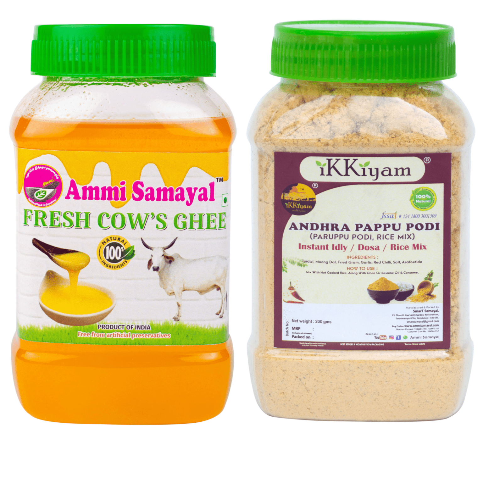 Any noodles / Pasta COMBO - PACK of 5 | Ammisamayal - Healthy Food Products