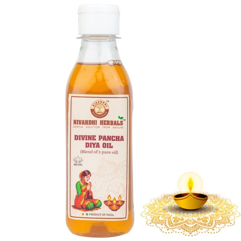 Divine DIYA oil (Blend of 5 Pure & lamp; Natural oil) 500 ml