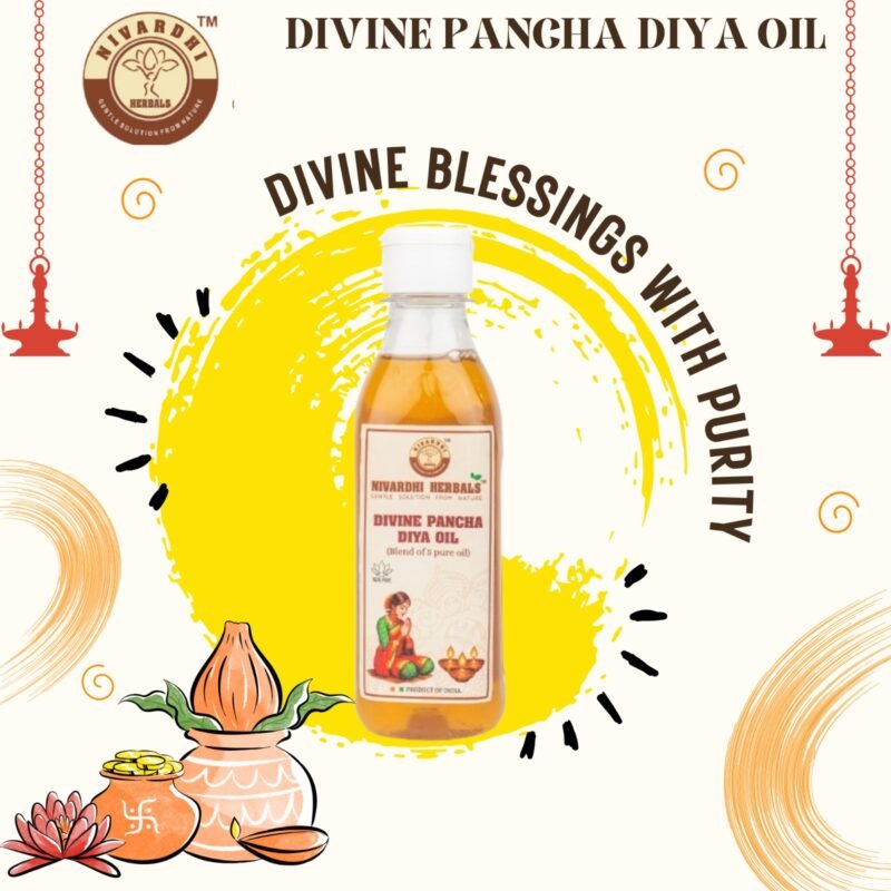 Divine DIYA oil (Blend of 5 Pure & lamp; Natural oil) 500 ml - Image 9