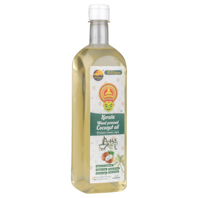 Kerala Wood pressed Coconut oil 1 Litre | Country copra from Kerala - Image 4