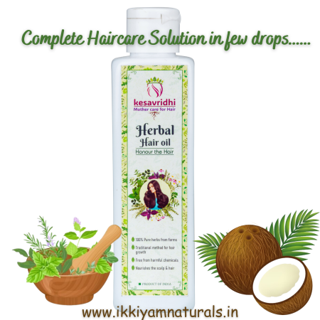 Kesavridhi Herbal Hair oil 1 Litre | Complete hair care