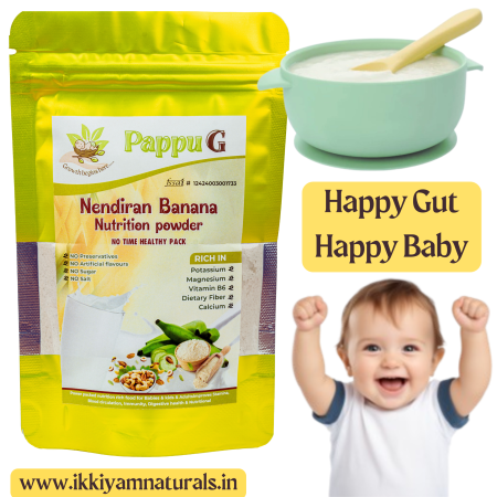 Nendiran banana nutrition powder for babies