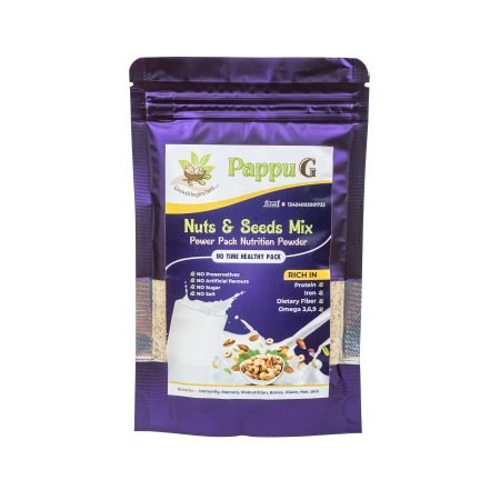 Nuts Seeds mix energy powder