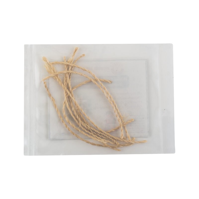 White Calotrophis/Milkweed (diya / deepam) wick (White Erukkan thiri) - Image 2