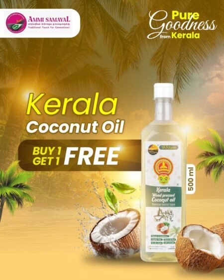 Kerala Wood pressed Coconut oil | Country copra from Kerala
