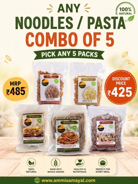 Any noodles  / Pasta COMBO - PACK of 5